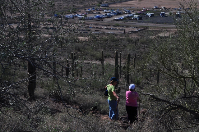 ann and julie climbing